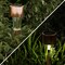 Pure Garden 12.2 Stainless Steel Outdoor Solar Path Lights, Bronze, 12PK 50-LG1069 - alternate 4